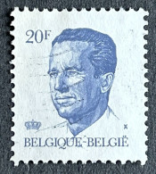 BEL2135U4 - King Baudouin 1st. - 20 F Used Stamp - Belgium - 1984 - 1981-1990 Velghe