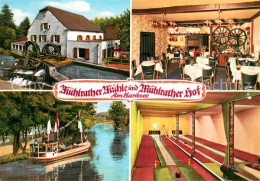 73642974 Amern Muehlrather Muehle Muehlrather Hof Wasserrad Restaurant Kegelbahn - Schwalmtal