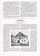 A102 1471-3 Julius Baum Herbstfahrt Engadin Tarasp Sent Artikel 1907 - Altri & Non Classificati