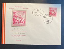 Österreich 1962 Bauten EISENSTADT Mi. 1120 FDC Schmuckkuvert Gestempelt/o EISENSTADT - Lettres & Documents