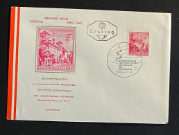 Österreich 1962 Bauten EISENSTADT Mi. 1120 FDC Schmuckkuvert Sonderstempel WIEN - Cartas & Documentos