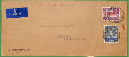 ZA1482 - Kenya Uganda Tanganyika - POSTAL HISTORY - Airmail COVER  To SWITZERLAND   1946 - Kenya, Uganda & Tanganyika