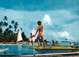 1 AK Französisch Polynesien / Bora Bora * Stone Fishing - Peche Aux Cailloux - French Polynesia * - Französisch-Polynesien