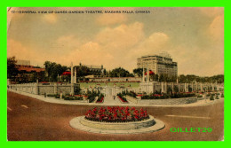 NIAGARA FALLS, ONTARIO - GENERAL VIEW OF OAKES GARDEN THEATRE - THE HARRIS LITHO CO LIMITED - - Niagarafälle