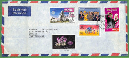 ZA1484 - KENYA - POSTAL HISTORY - Airmail COVER To SWITZERLAND    1981 Minerals - Kenya (1963-...)