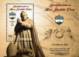 Uruguay - 2023 - Beatification Of Jacinto Vera - Mint Souvenir Sheet - Uruguay