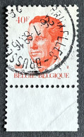 BEL2136U3 - King Baudouin 1st. - 40 F Used Stamp - Belgium - 1984 - 1981-1990 Velghe