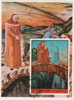 1972  Umm Al Qiwain - Dante Divine Comedy Mini Sheet #17 - Imperf - Cancelled To Order (CTO) - Umm Al-Qiwain