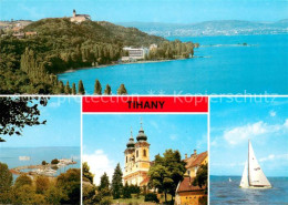 73637710 Tihany Panorama Halbinsel Plattensee Kirche Segeln Tihany - Ungarn