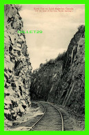LAKE SUPERIOR, ONTARIO - ROCK CUT - CANADIAN PACIFIC RAILWAY -  TRAVEL IN 1907 - MONTREAL IMPORT CO - - Andere & Zonder Classificatie