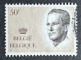 BEL2126U1 - King Baudouin 1st. - 50 F Used Stamp - Belgium - 1984 - 1981-1990 Velghe