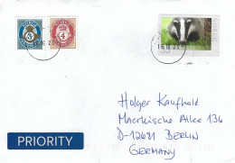 Norway 2023 Oslo European Badger Meles Meles Cover - Brieven En Documenten