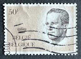 BEL2126U4 - King Baudouin 1st. - 50 F Used Stamp - Belgium - 1984 - 1981-1990 Velghe