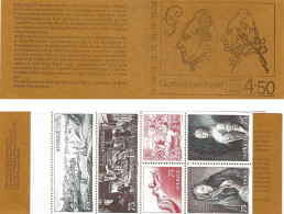 Sweden 1972 Gustavian Art, With Hblatt 63  Mi  770-775 MNH(*) - Neufs