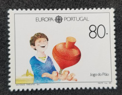 Portugal EUROPA CEPT Children Games Spinning Top 1989 Child Play (stamp) MNH - Unused Stamps