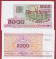 Belarus--- 5000 Rublei --1998    ---UNC --(338) - Belarus