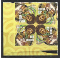 JIMI HENDRIX.  American Guitarist, Songwriter And Singer. BLOC DE 4 NEUFS **  (2014) - Unused Stamps