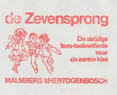 Meter Cover Netherlands 1974 Seven Jump - Read-language Method - School - S Hertogenbosch - Sonstige & Ohne Zuordnung