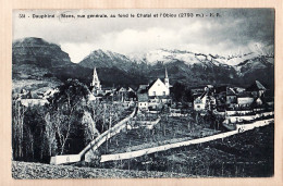 18615 / MENS Isère Vue Générale CHATEL Et OBIOU 1910 à VERDIER Caporal Fourrier 10e Infanterie Châlons-Marne -E.R 531 - Mens
