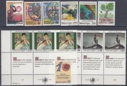 UNO GENF  Jahrgang 1989 Postfrisch **, Komplett 173-181 - Unused Stamps