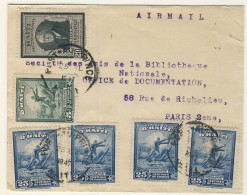 (C02) - HAITI - AIR MAIL COVER PORT AU PRINCE => FRANCE 1947 - Haïti