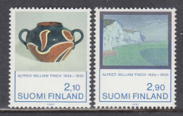 Finland 1991 - Artwork By Alfred Finch, Mi-Nr. 1146/47, MNH** - Unused Stamps