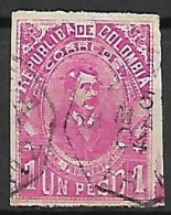 COLOMBIE   -   1903.   Y&T N° 162 Oblitéré.  Général Prospero Pinzon. - Colombia