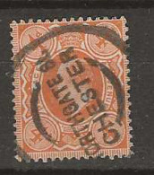 1902 USED Great Britain Mi 119 - Used Stamps