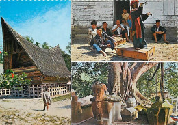 Indonésie - The Unique Architecture Of A Batak House, The Sigale-gale Dance And A 4-century King's Stone Coffin (the Mos - Indonesië