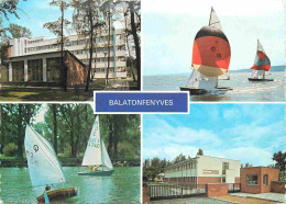 Hongrie - Lac Balaton - Multivues - Voile - CPM - Voir Timbre - Voir Scans Recto-Verso - Ungarn