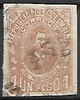 COLOMBIE   -   1903.   Y&T N° 163 Oblitéré.  Général Prospero Pinzon. - Colombia