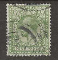 1922 USED Great Britain Mi 153 - Oblitérés