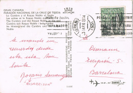 54355. Postal LAS PALMAS (Canarias) 1967. Vista Parador Nacional  La Cruz De Tejeda - Brieven En Documenten