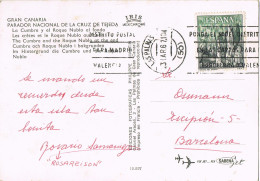 54355. Postal LAS PALMAS (Canarias) 1967. Vista Parador Nacional  La Cruz De Tejeda - Covers & Documents