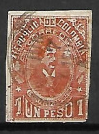 COLOMBIE   -   1903.   Y&T N° 163 Oblitéré.  Général Prospero Pinzon. - Colombia