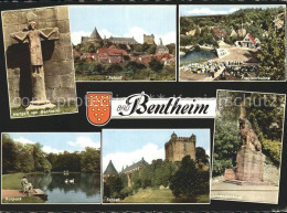 72394573 Bad Bentheim Herrgott Von Bentheim Statue Schloss Freilichtbuehne Loewe - Bad Bentheim