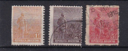 Argentine YT° 177-192 - Used Stamps