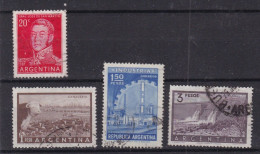 Argentine YT° 546 + 564A-552 - Used Stamps