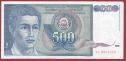 Yougoslavie-- 500 Dinara --1990    ---UNC --(359BIS) - Yougoslavie