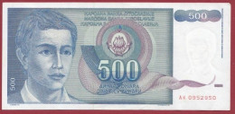 Yougoslavie-- 500 Dinara --1990    ---UNC --(359BIS) - Jugoslavia