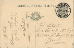 16-STALETTI-CARTOLINA POSTALE VIAGGIATA 1921 - Catanzaro