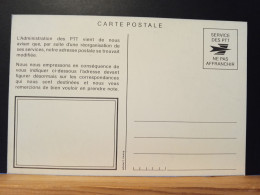 Code Postal. Franchise Postale PTT Sur Carte Logo - Lettere