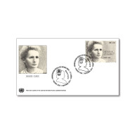 ONU Genève 2023 - Marie Curie (prix Nobel De Physique En 1903 Et De Chimie En 1911) FDC - Femmes Célèbres
