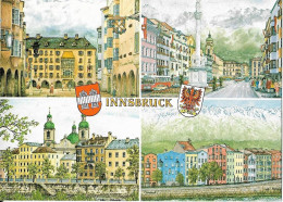 16-INNSBRUCK-CARD VEDUTINE - Innsbruck