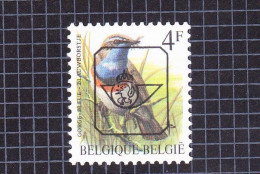 PRE823P6** Blauwborst / Gorge Bleue. - Typografisch 1986-96 (Vogels)