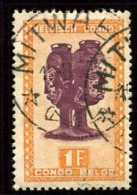 Congo Mitwaba Oblit. Keach 8A1 Sur C.O.B. 285 Le 15/08/1952 - Used Stamps