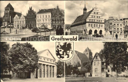 72393440 Greifswald Mecklenburg Vorpommern Rathaus Marienkirche Platz Der Freund - Greifswald