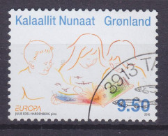 Greenland 2010 Mi. 557, 9.50 Kr. Europa CEPT Kinderbücher - Gebruikt