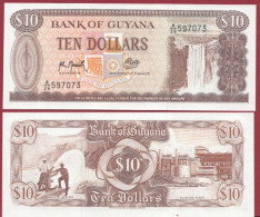 Guyana-- 10 Dollars --1992   ---UNC --(371) - Guyana