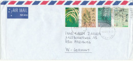 Japan Air Mail Cover Sent To Germany Takanawa 4-9-1987 - Posta Aerea